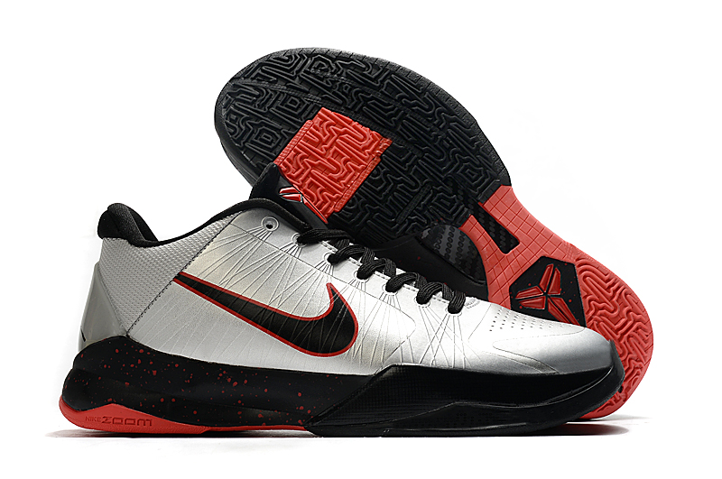 Men's Running weapon Kobe 5 386429-006 Wolf Grey Shoes 006
